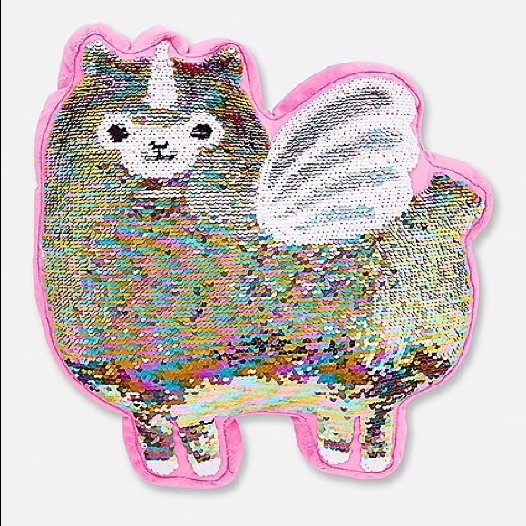 Justice Other - Justice Llamacorn Plush Pillow NWT